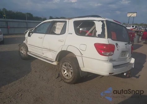 2006 Toyota Sequoia Sr5 V8 из США, поврежденный, VIN 5TDZT34A265282733